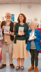Press launch image Image of the authors and Sister Lena